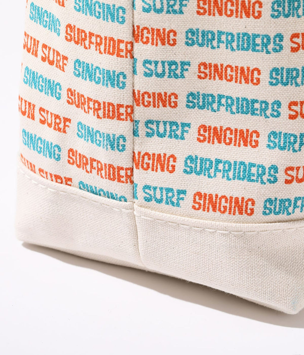 COTTON CANVAS TOTE BAG “SUNSURF LOGO” (SMALL)