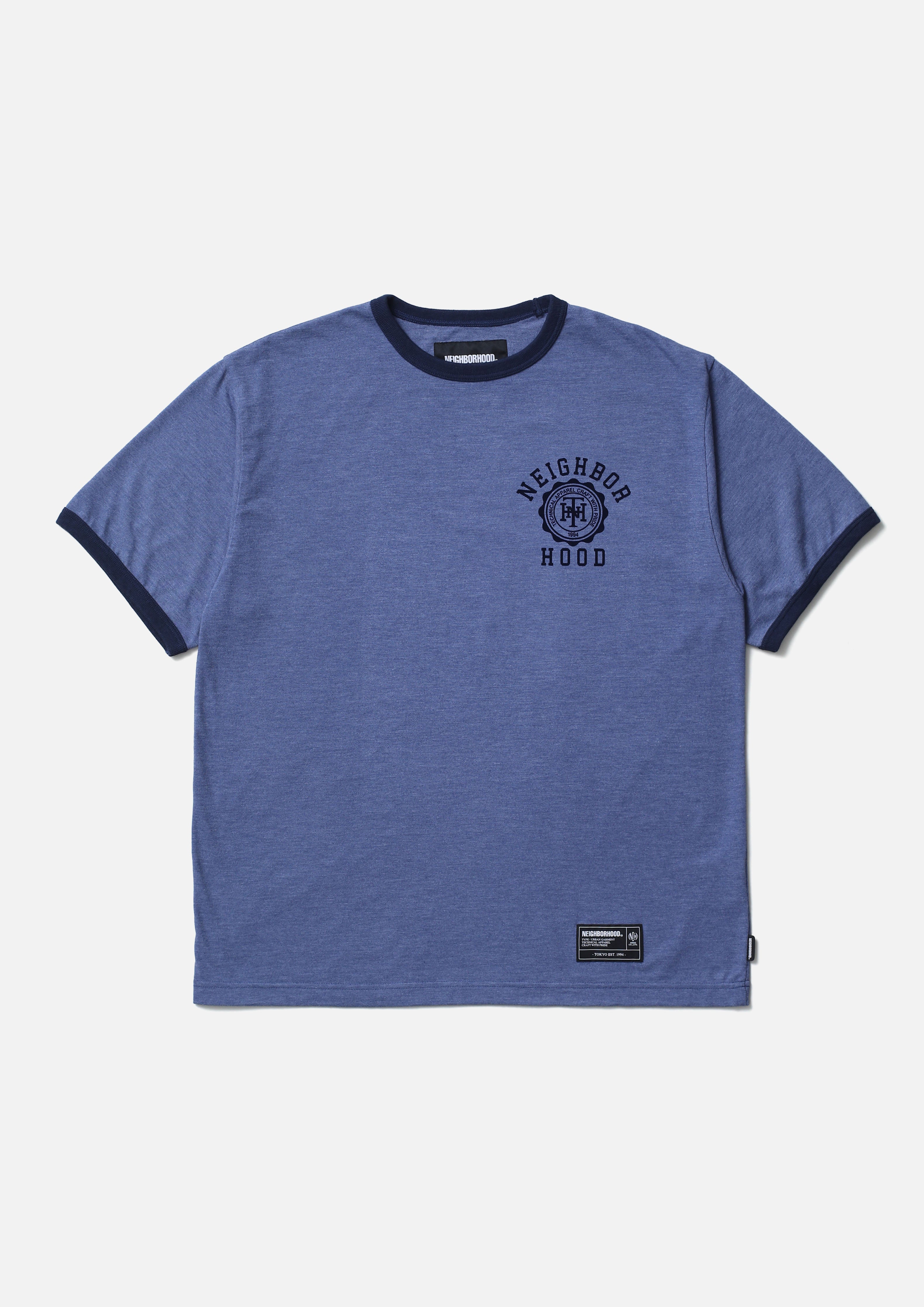 Heather Fabric Tee Ss