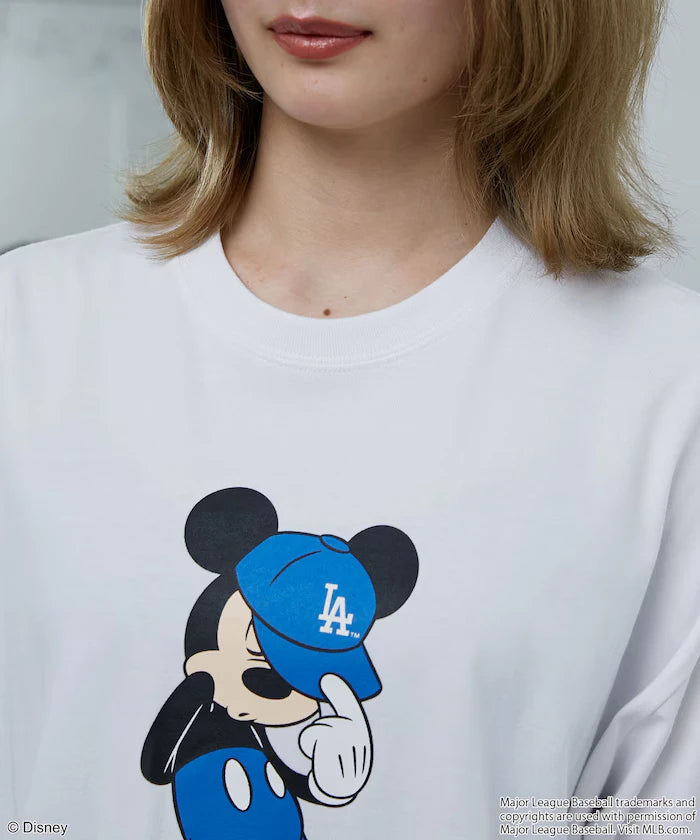 MLB/MICKEY MOUSE/Exclusive Print T-Shirt Limited Release