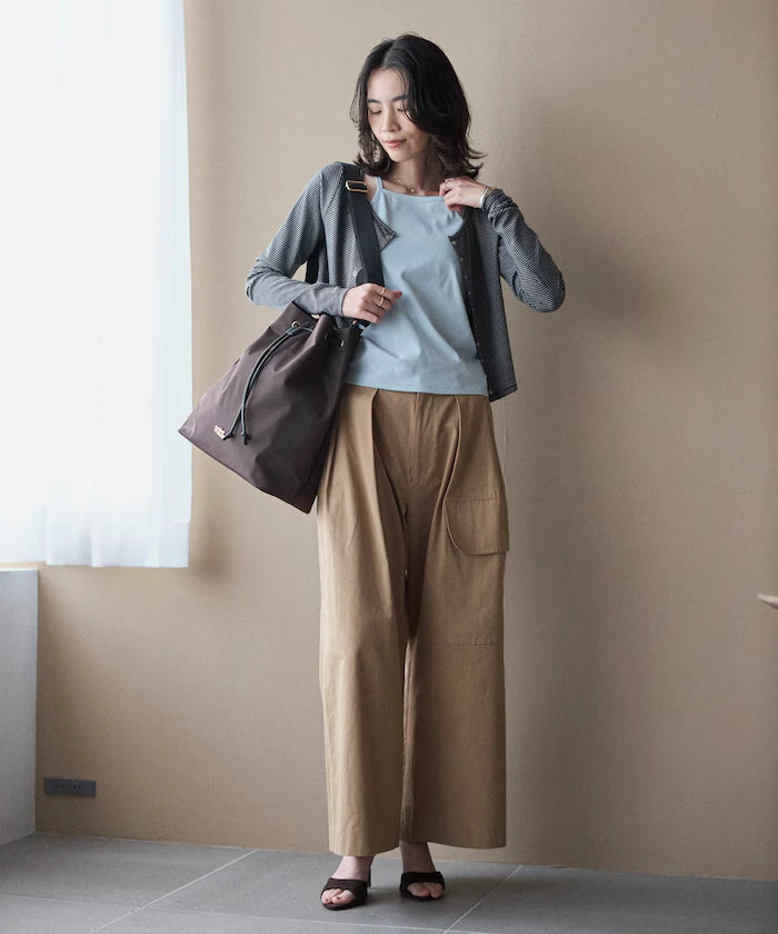 [February 12, 12:00 Release] Layered Set Top / Striped Cardigan & Camisole