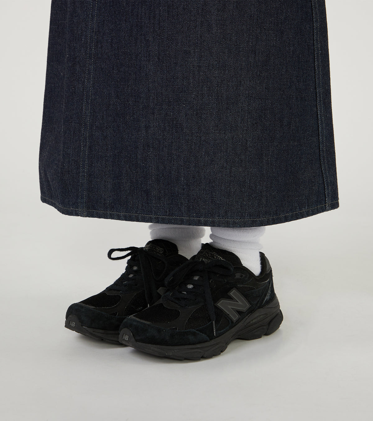 Denim Field Skirt