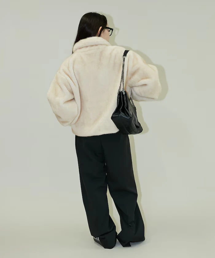 Short Length Fake Fur Blouson Limited Release