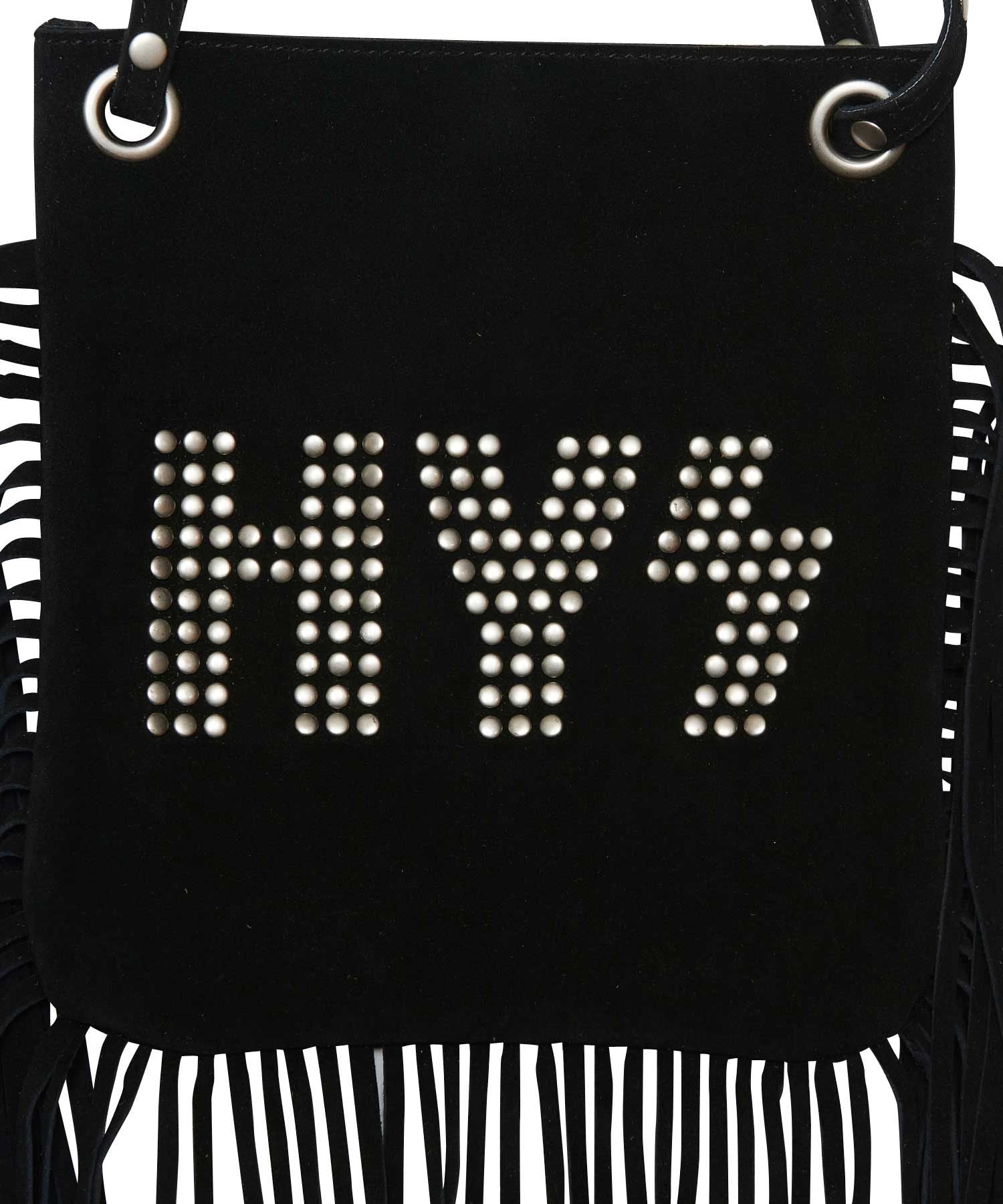 Logo Studs Fringe Mini Bag