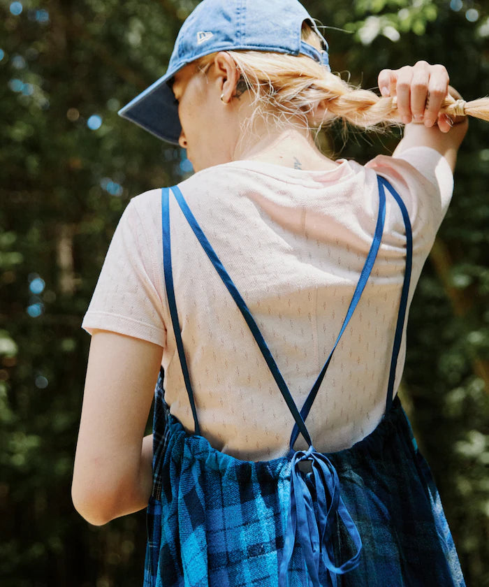 Vintage Remake Check Cami Dress
