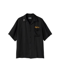 SUPER FUZZ GARAGE Embroidered Bowling Shirt
