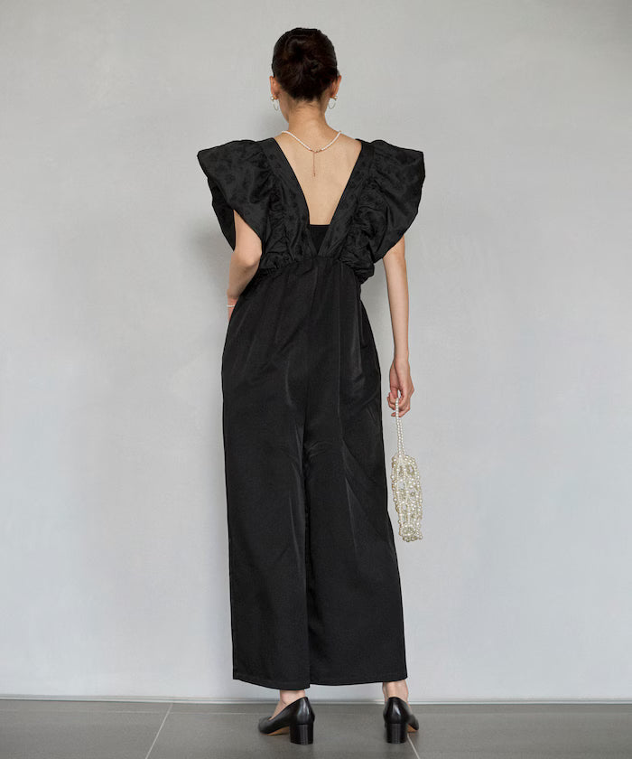 [February 12, 12:00 Release] 2WAY Flower Sheer Jacquard Docking All-in-One