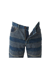 Scratch Flare Denim Pants