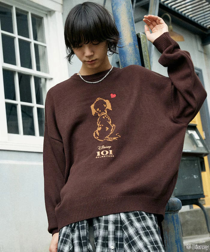 Special Order 101 DALMETIANS HEART KNIT