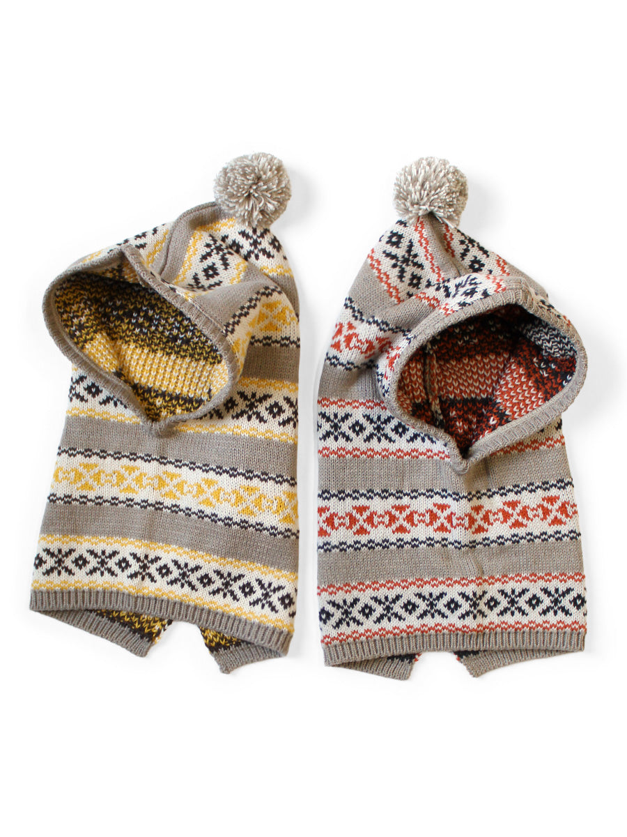 5G Wool Yellowknife Fair Isle Balaclava