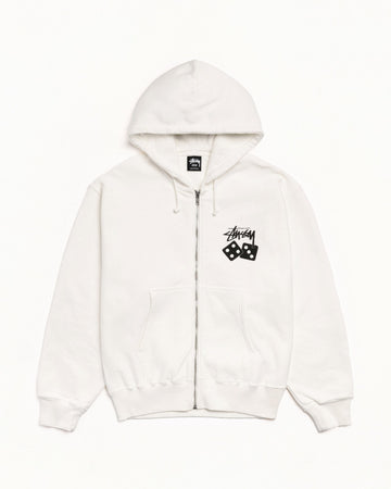 DICE ZIP HOODIE PIGMENT DYED