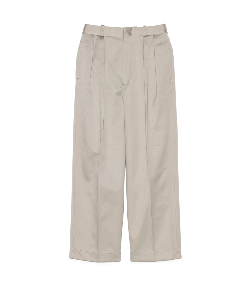 Double Pleated Chino Pants