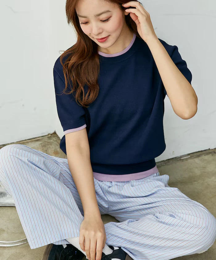 Color Scheme Summer Knit Pullover Limited Edition