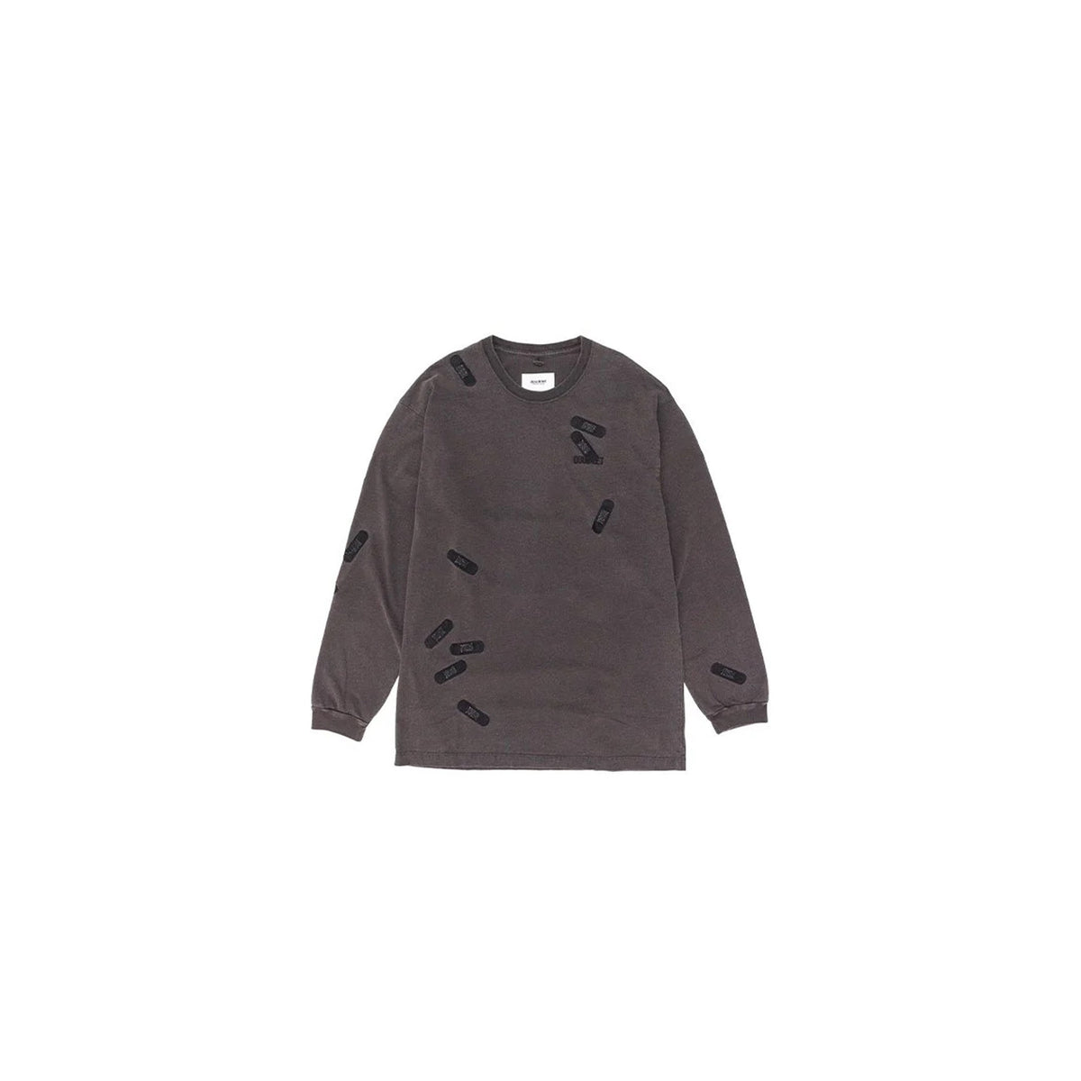 BANDAGE EMBROIDERY L/S T-SHIRT