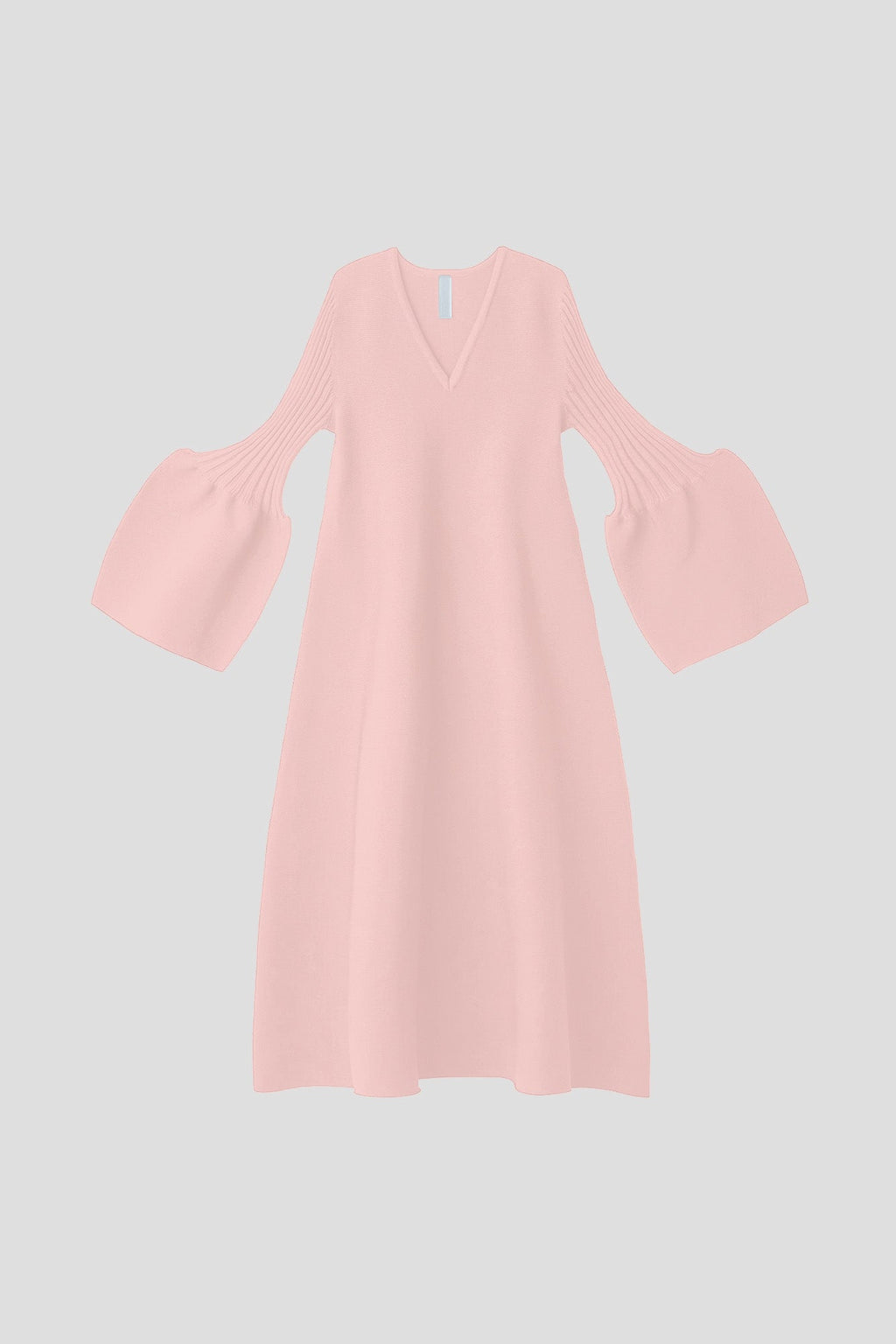 POTTERY LONG BELL SLEEVE FLARE DRESS