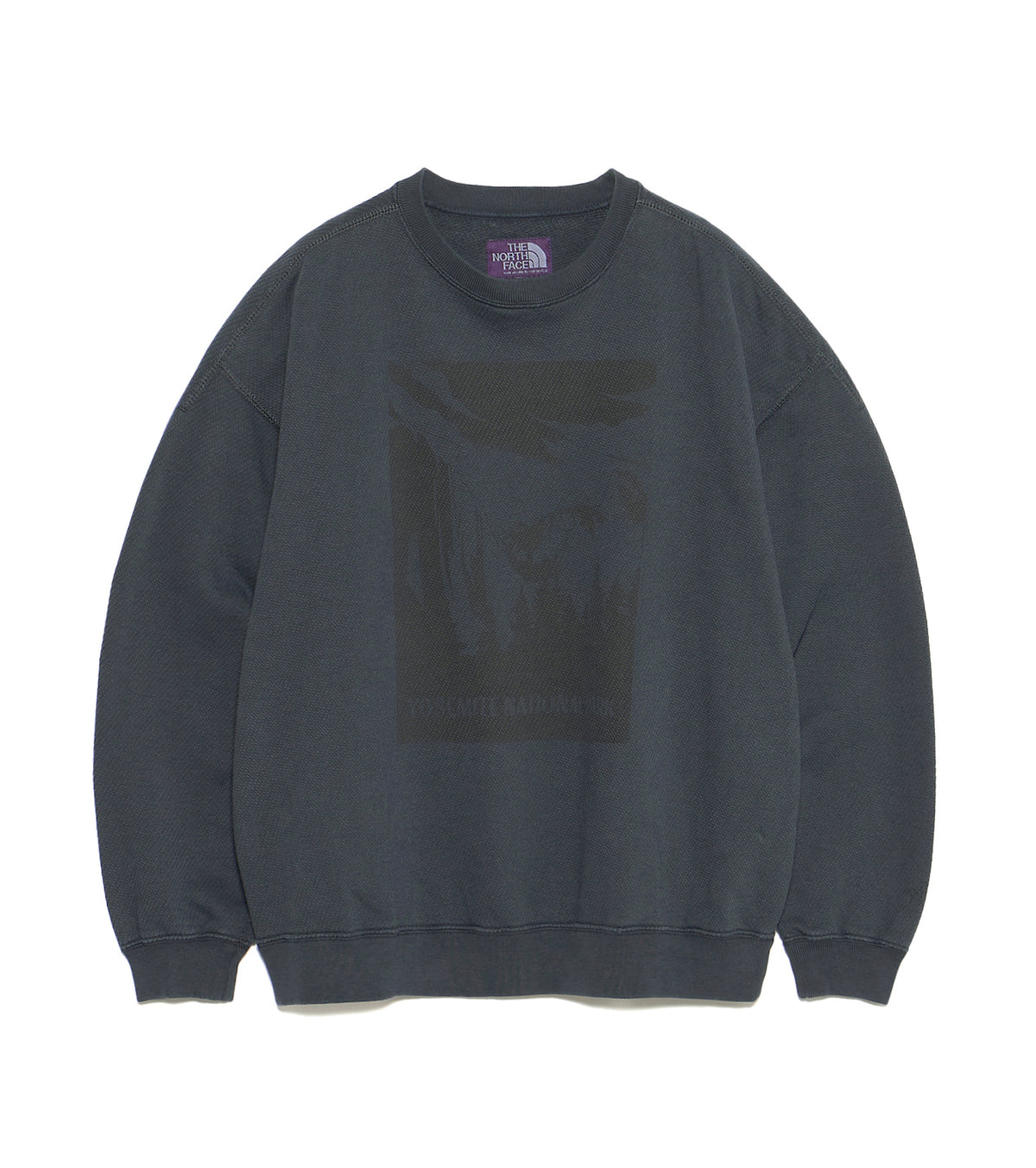 Garment Dyed Field Long Sleeve Crewneck