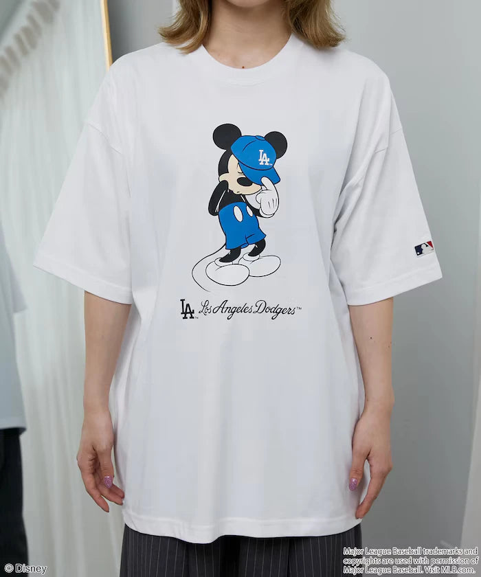 MLB/MICKEY MOUSE/Exclusive Print T-Shirt Limited Release