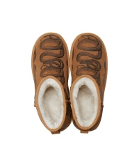 SNAKE LOOP Platform Boots