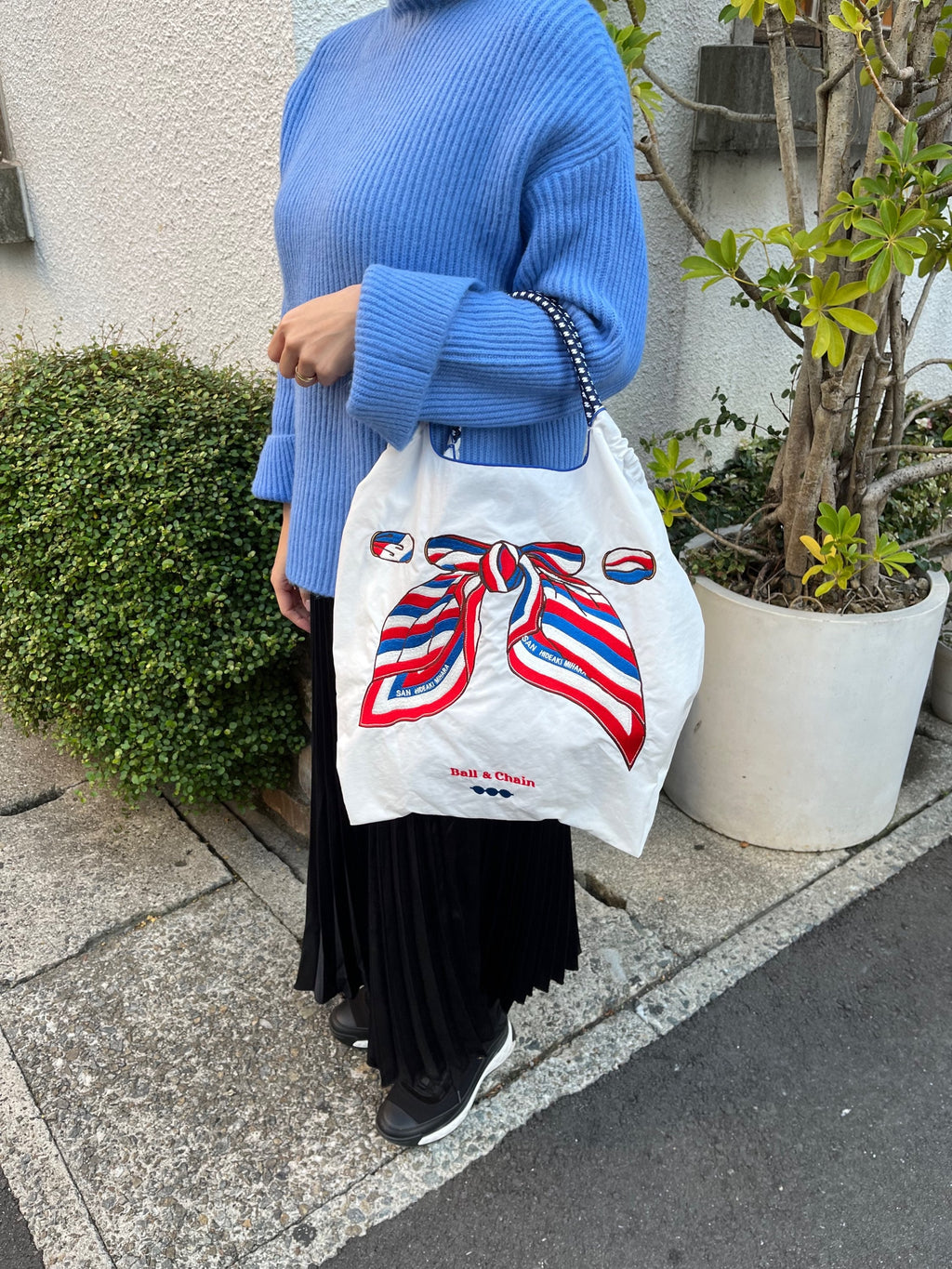 San.scarf #04 White-333002