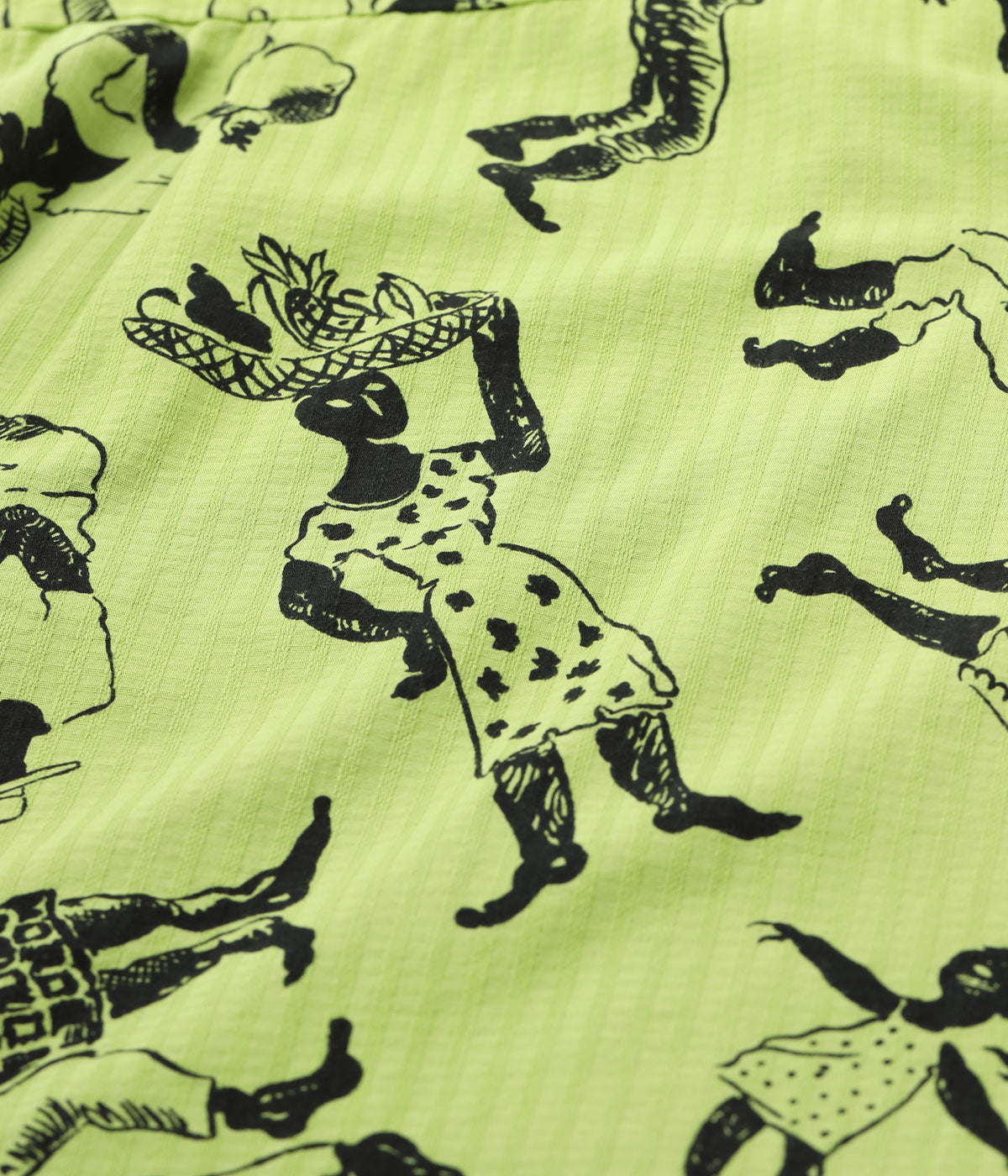 DOBBY COTTON OPEN SHIRT “CARIBBEAN”