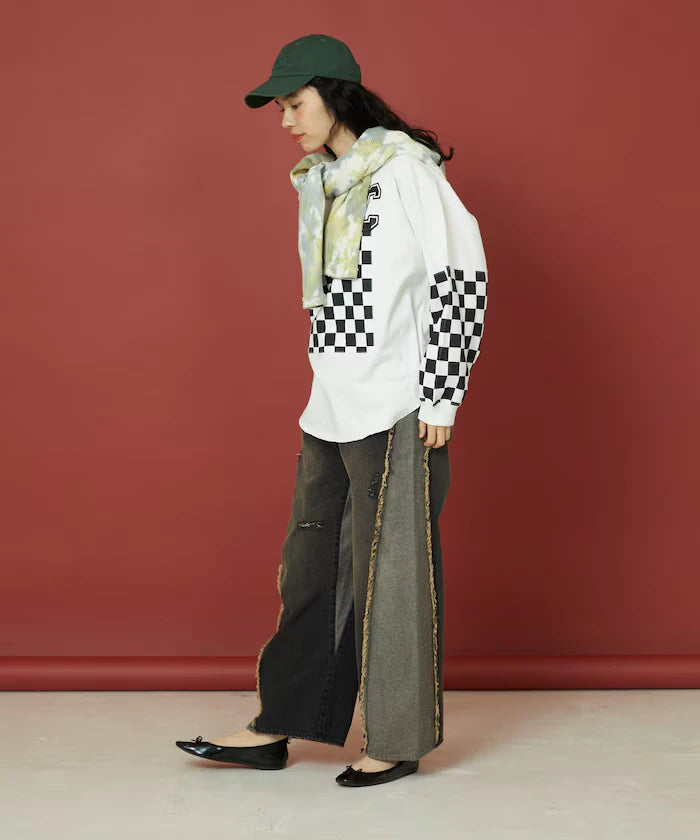Colorful Curve Denim
