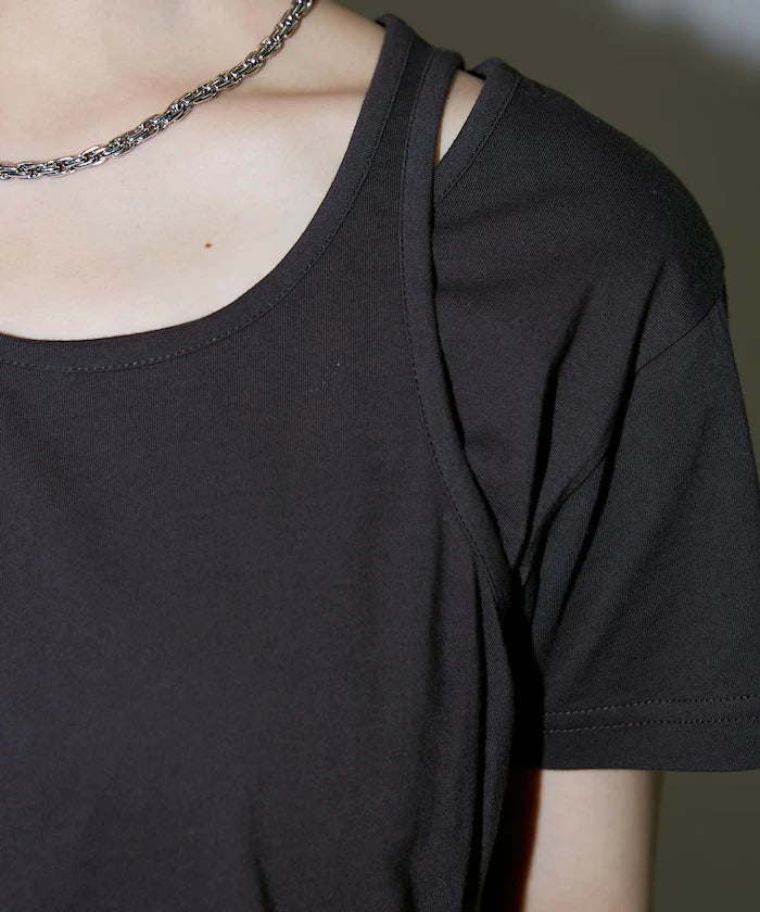 <Set Item> Tank Top Layered T-Shirt Limited Edition