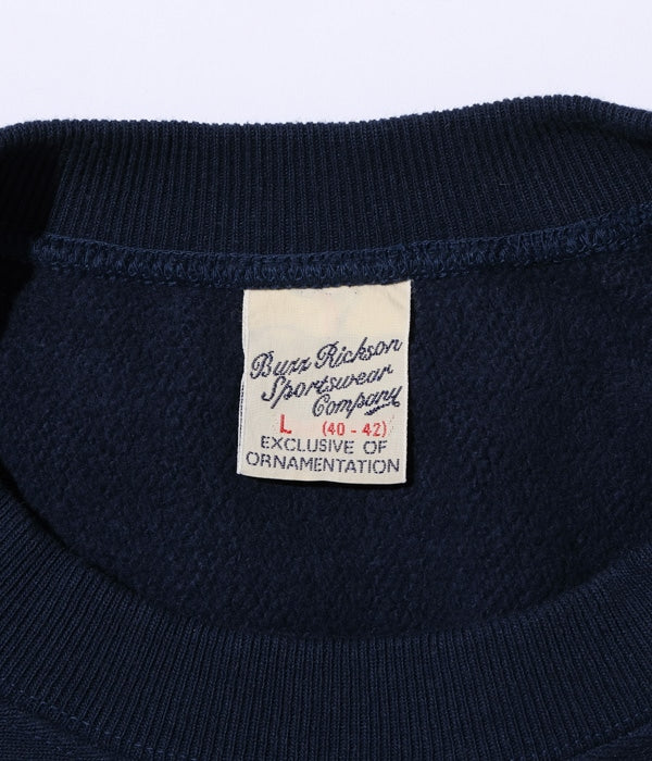 BUZZ RICKSON'S 30th ANNIVERSARY MODEL HORIZONTAL KNITTING HEAVY WEIGHT SWEAT SHIRT