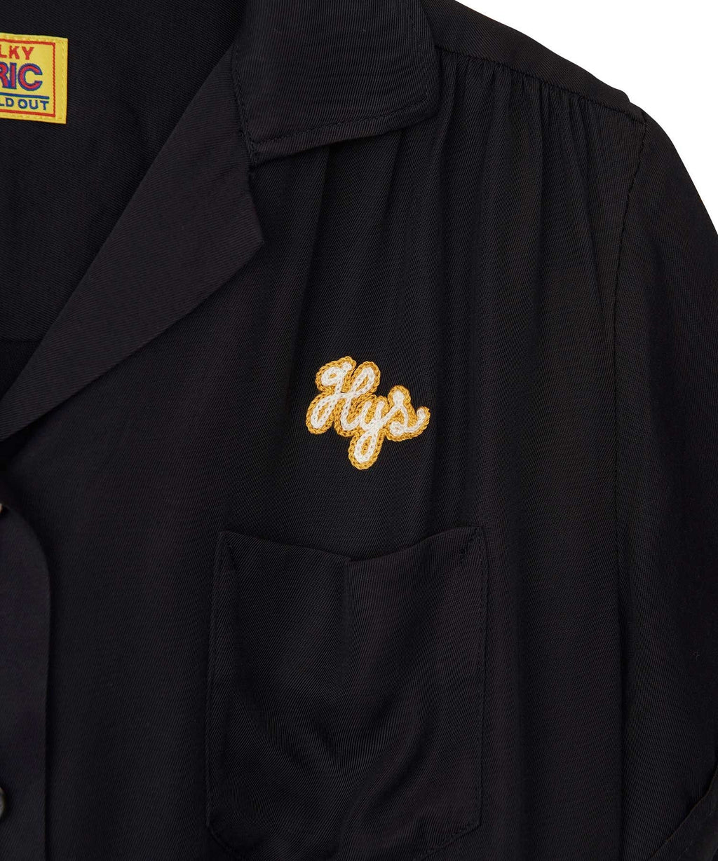 RAT CITY BOWL Embroidered Bowling Shirt