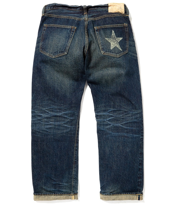 14oz. SUGAR CANE FIBER DENIM “LONE STAR JEANS” 5 YEAR AGED
