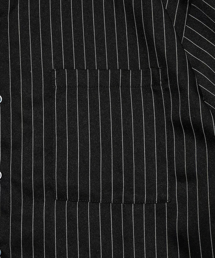 Spindle Stripe Short Sleeve Shirt / Compatible with Setup