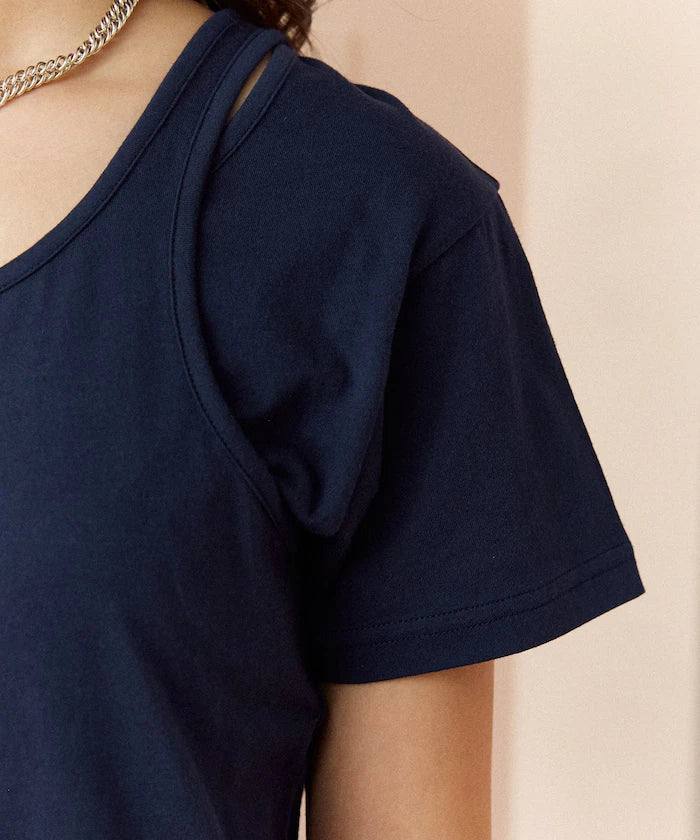 <Set Item> Tank Top Layered T-Shirt Limited Edition