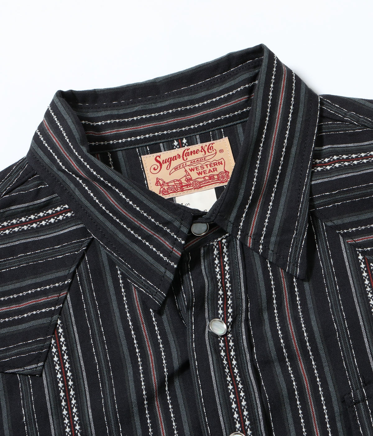 Indigo Dobby Western Shirt