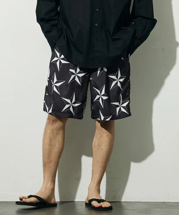 Pattern Easy Shorts / Allover Design Short Pants / Setup Compatible