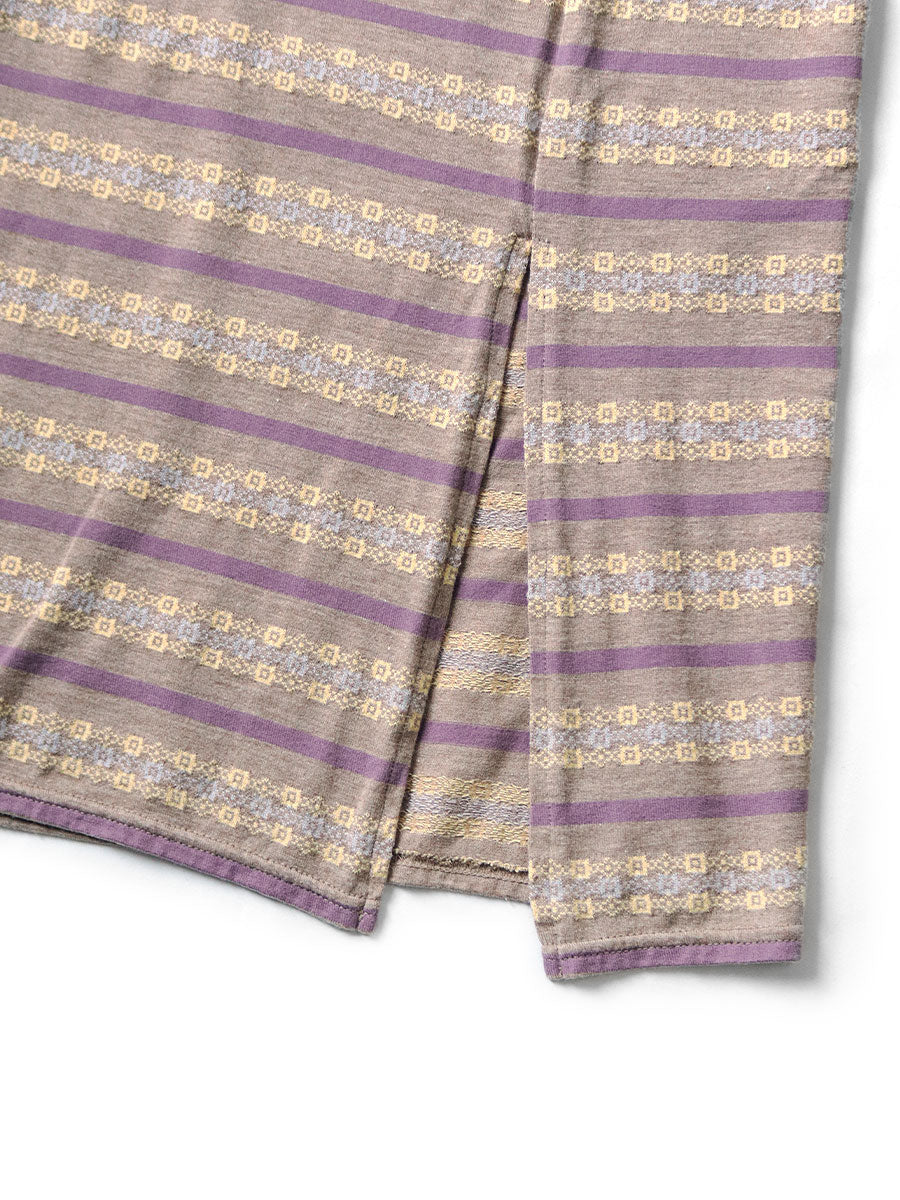 Sunrise Jacquard Border Jersey Abeko Bear...