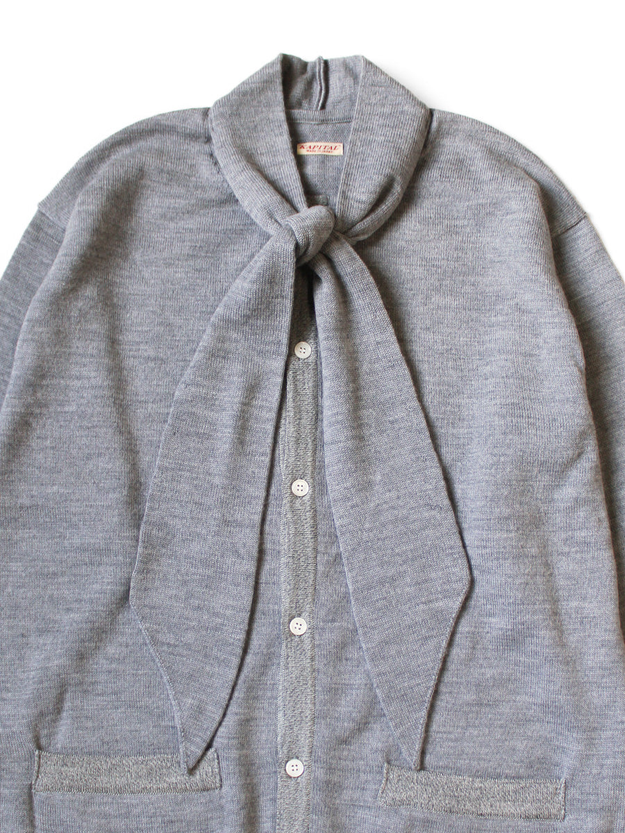 12G Knit Bow Tie Cardigan (M's)