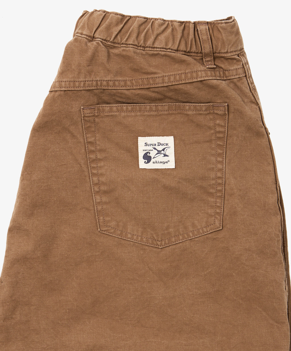 pantalon cinq poches super duck camel