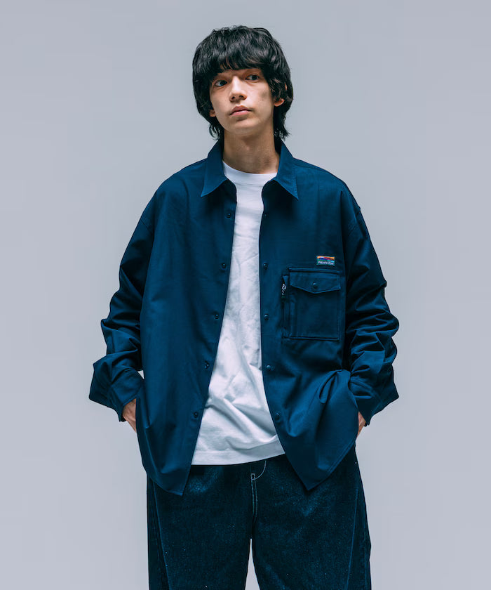 ALL WEATHER ACTIVE WEAR/All Weather Active Wear Relaxed Fit Pocket Shirt 【Limited Edition】
