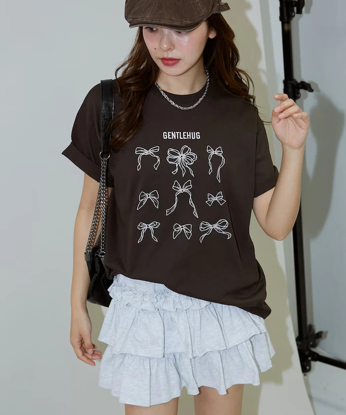 Ribbon Embroidery T-Shirt Limited Edition
