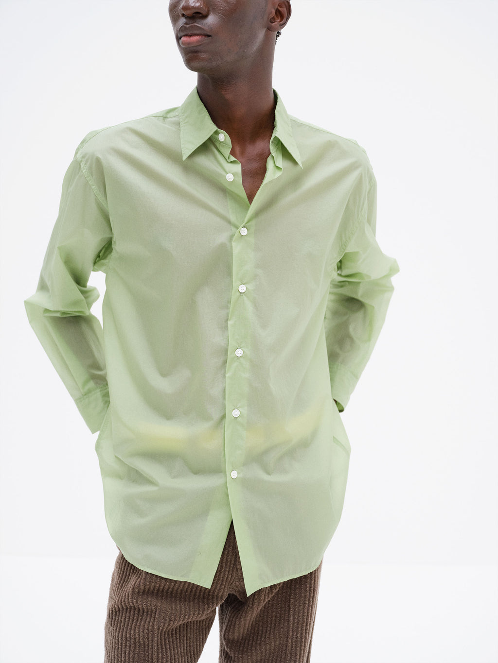 SHEER NYLON RIPSTOP SHIRT