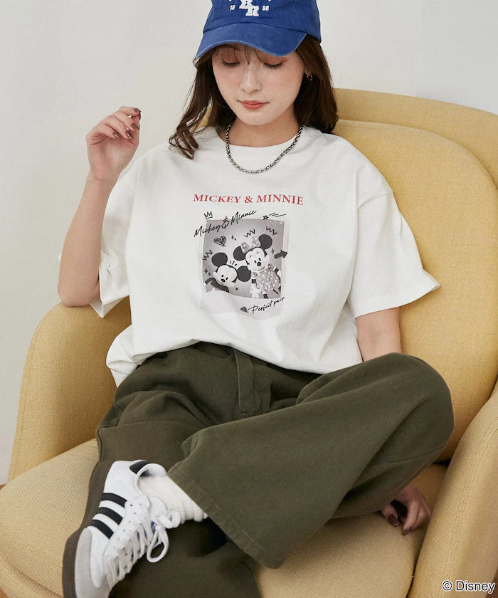 Minnie Mouse Graffiti Style Photo Art T-Shirt Limited Edition