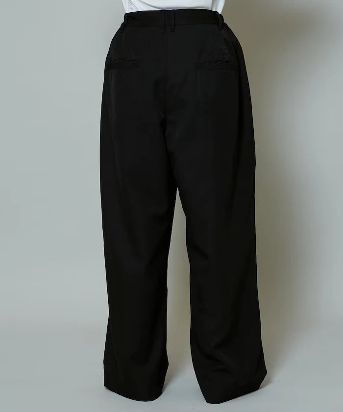 Color Tuck Slacks Pants Limited Release
