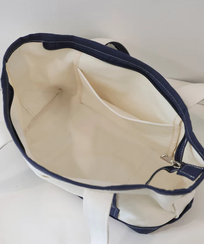 Wide Canvas Tote Bag