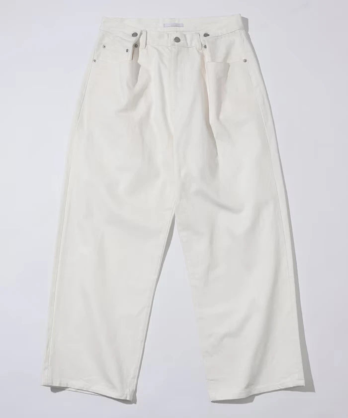 Design Tuck Japan Denim / Wide Silhouette