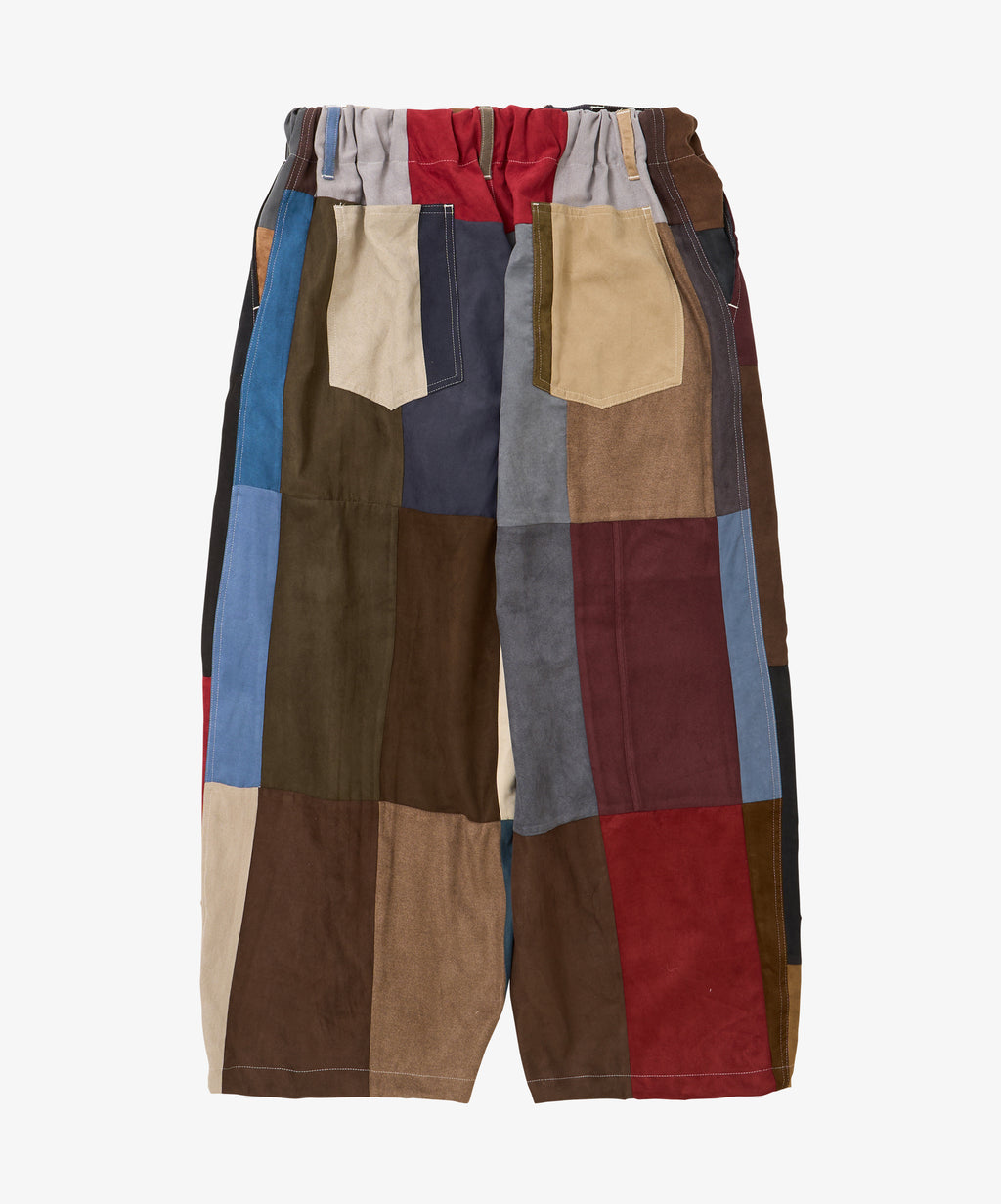 circular pants faux suede thirteen