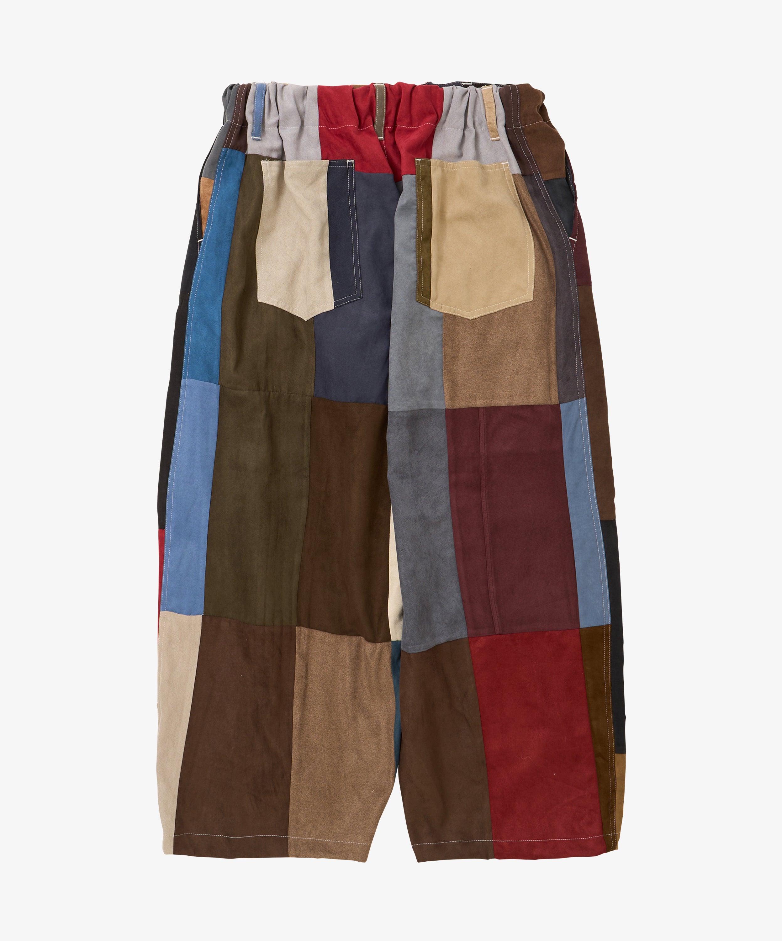 circular pants faux suede thirteen