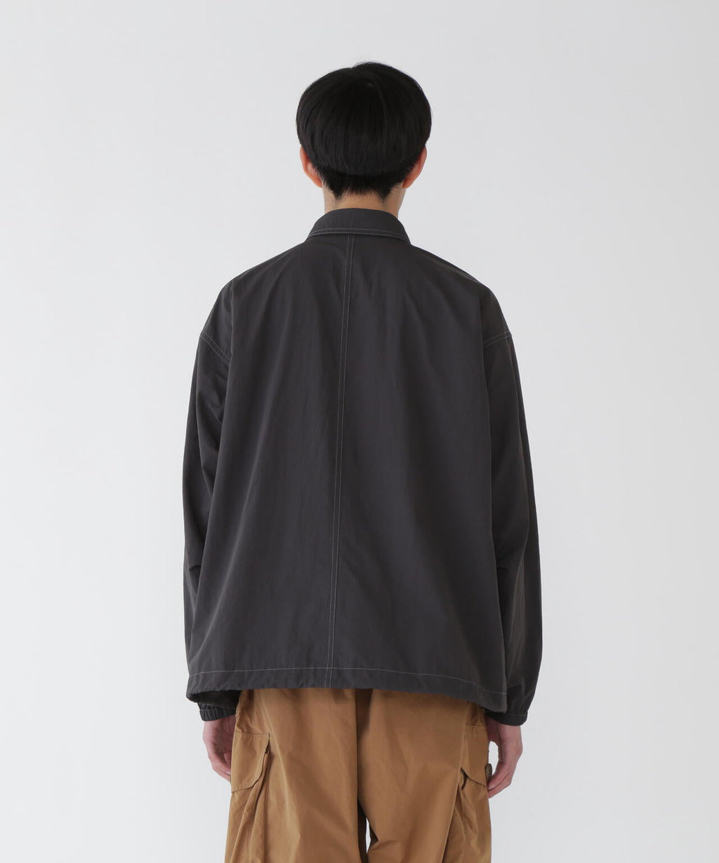 crinkled nylon shirts jacket