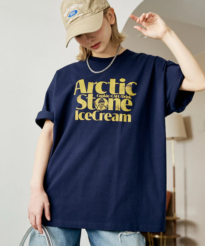 Love Pop Studio Ice Cream Shop Logo T-Shirt Limited Edition