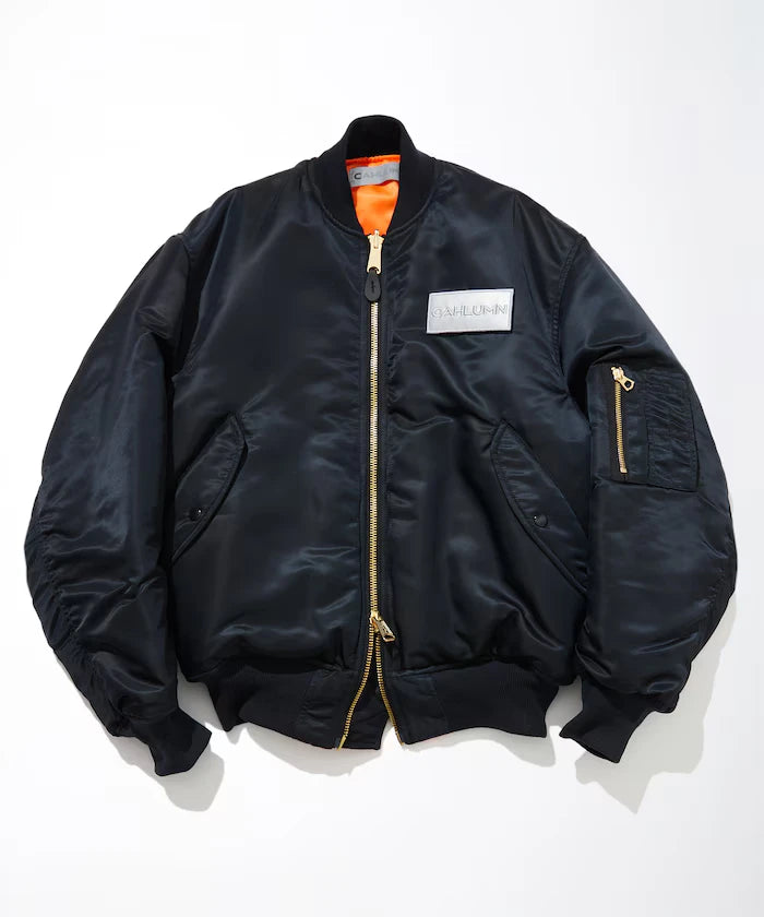 3M Reflector Patch Magazine Pocket Nylon Twill Flight Jacket “MA-1”