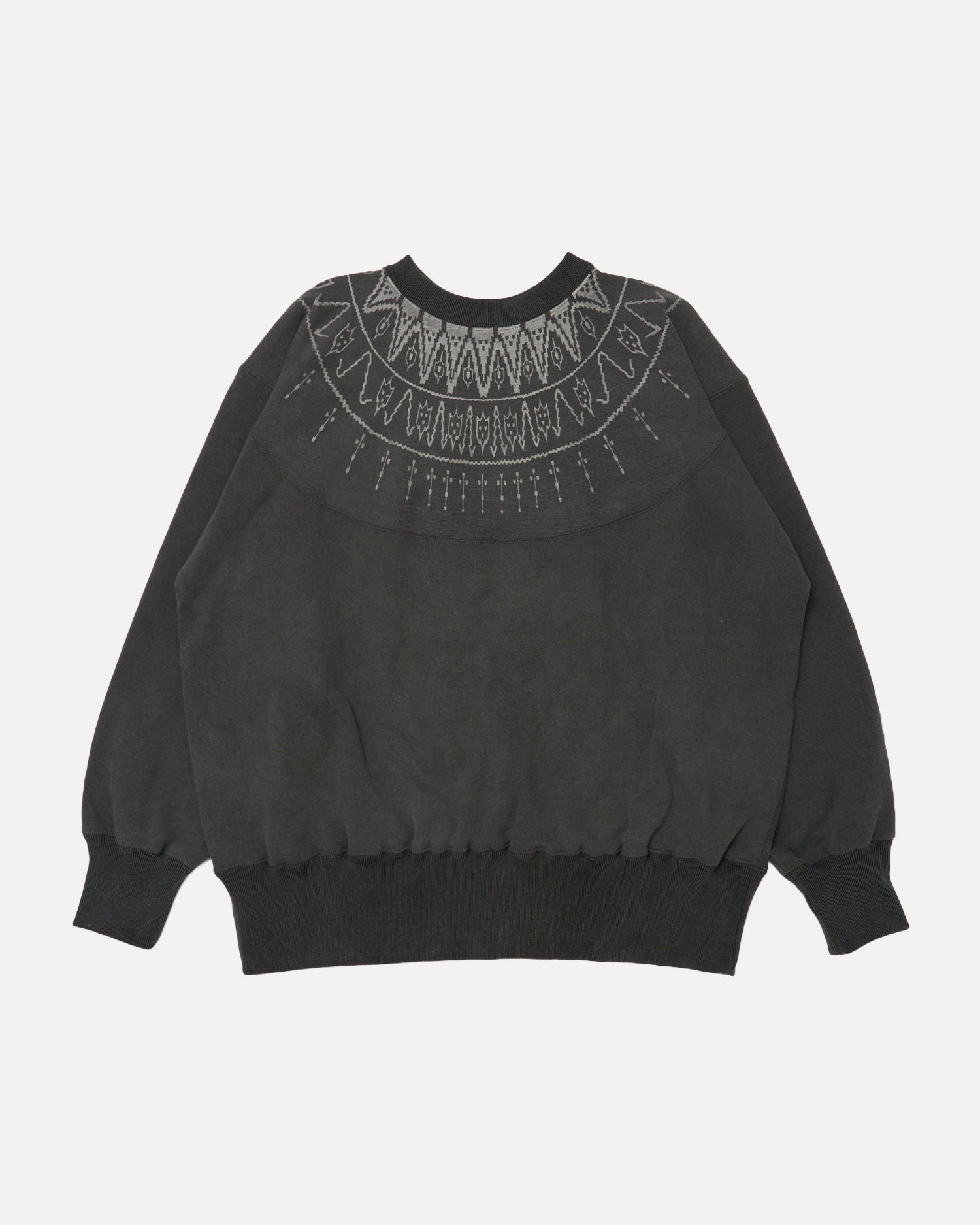 LOT.624 NORDIC PATTERN SWEATSHIRT
