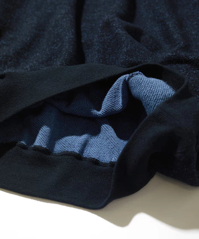 Merino Wool＋Cotton Loop Back Sweat Hoodie