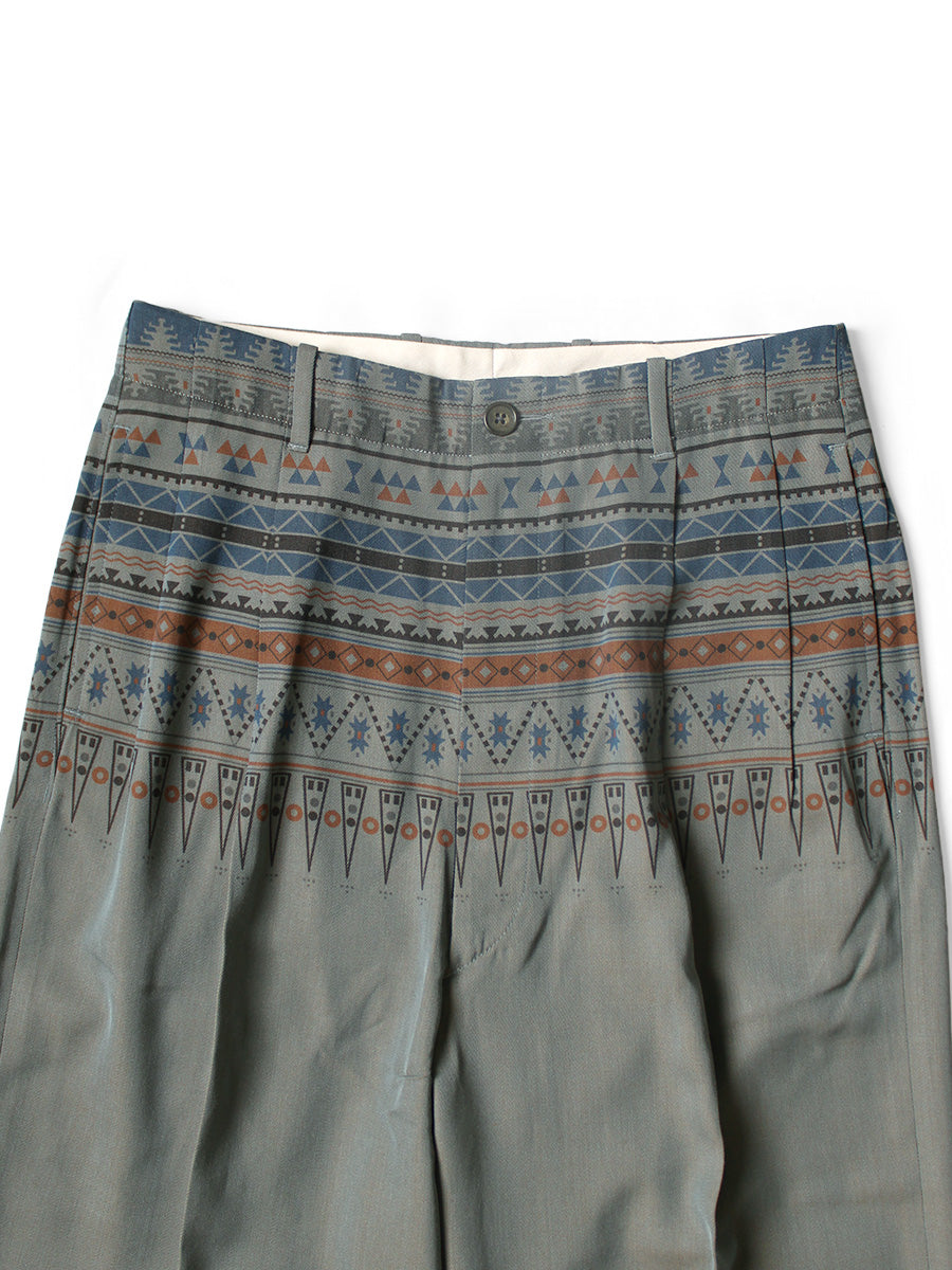 Wool Serge Slacks (Towncraft Tribe Pattern)